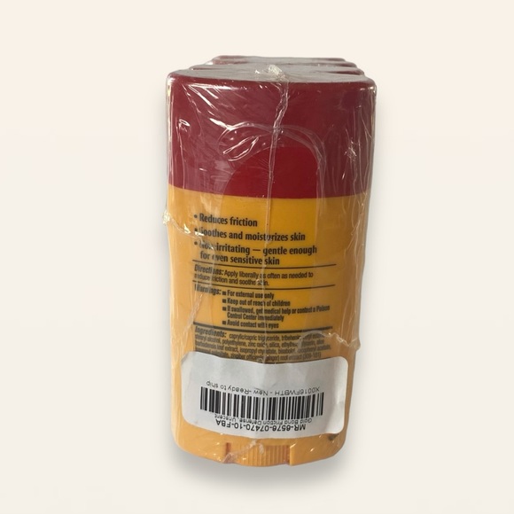 NWT NIP 4-Pack Gold Bond Friction Defense Anti-Chaffing Sticks 1.75oz Unscented - Picture 5 of 8